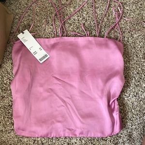 UO PINK/rose tie top.